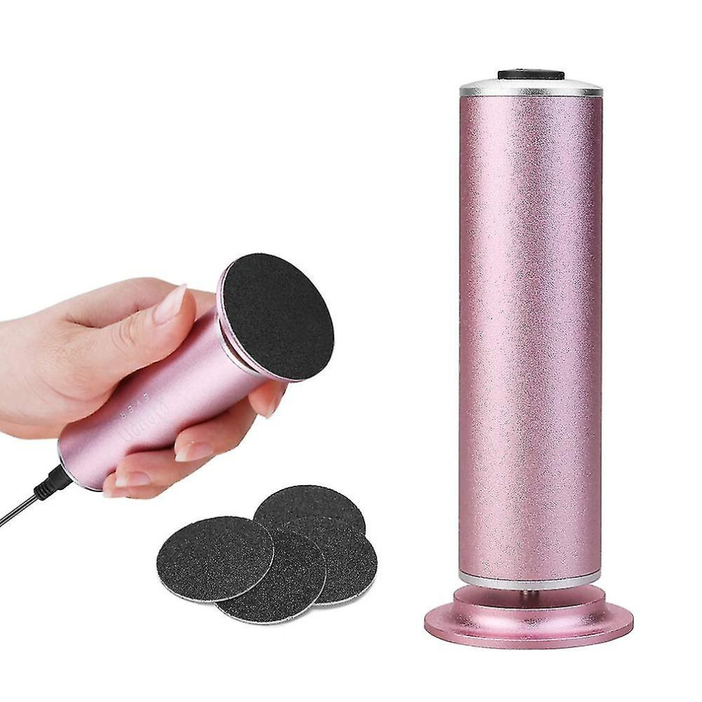 Electric Callus Remove With 60pcs Replacement Sandpaper Discs, Professional Pedicure Foot File Sander For Dead Cracked Hard Skin Calluses For Feet Ele