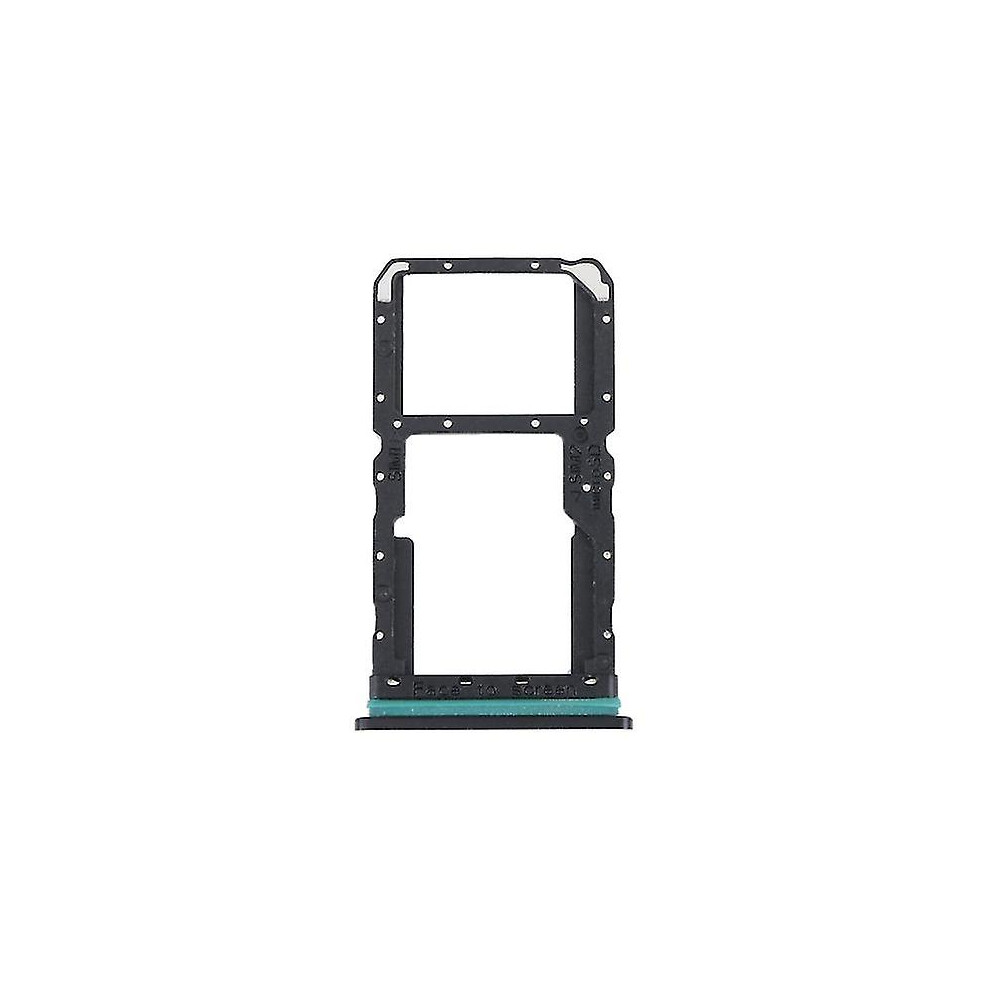 (Black) For Oppo Reno Sim Card Tray Sim / Micro Sd Card Tray Black 9099488671629