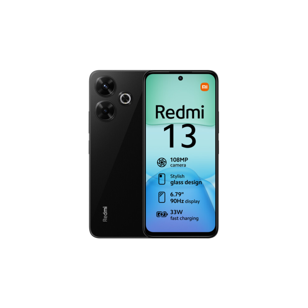 XIAOMI REDMI 13 6+128GB NFC MIDNIGHT BLACK OEM