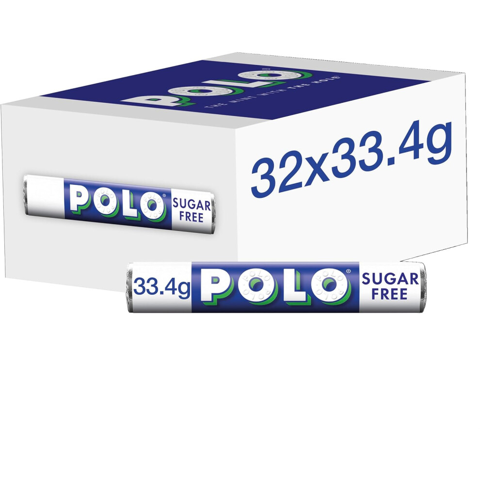 Polo Sugar Free Mints Tubes, 32 x 33.4 g Uk