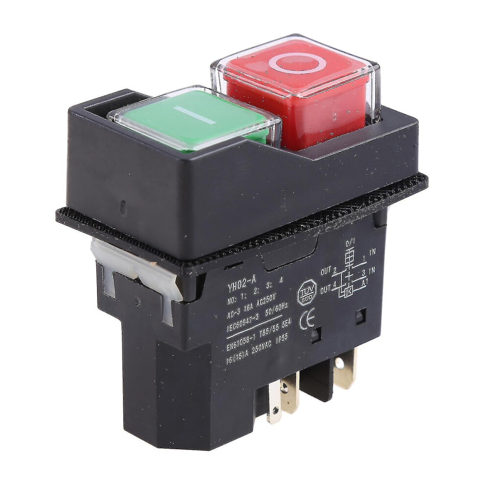 Kld-28A Waterproof Magnetic Switch Explosion-Proof Pushbutton Switches 220V Ip55 9099488682267