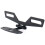 Motorcycle Folding License Plate Holder Adjustable Tail Rear Light Bracket Rack 4