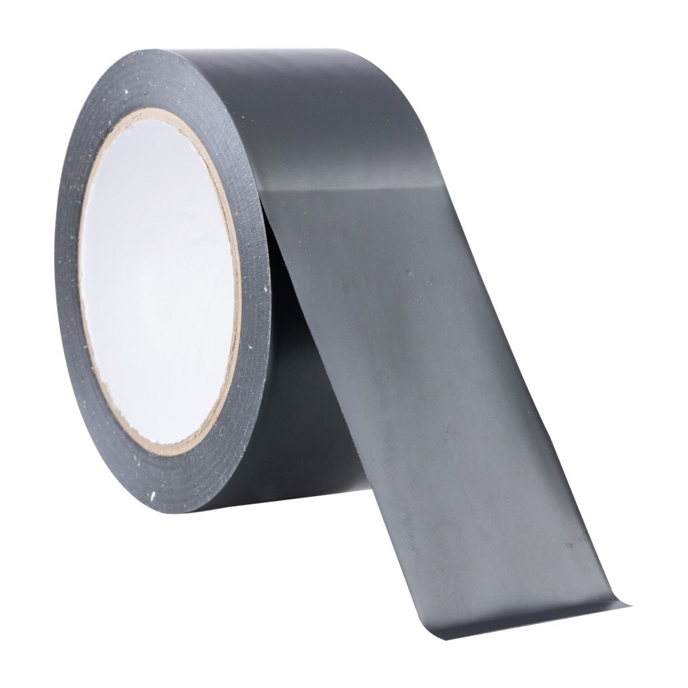 Black PVC Builders Tape - 50mm x 33m