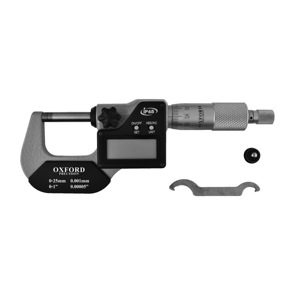 0-25mm/0-1" IP65 Digital External Micrometer