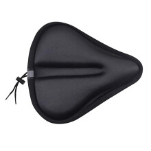 Exercise Bike Seat Cushion - Large Gel Bike Seat Cover Extra Comfort, Compatible With Indoor Bike, Spin Bike, Exercise Bike, Stationary Bike, Outdoor
