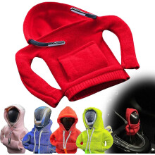 (Red) Hoodie Car Gear Shift Cover, Gear Stick Hoodie, Hoodie Gear Shift Cover, Gear Shift Hoodie, Car Shifter Hoodie