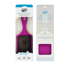 Wet Brush Paddle Detangler Haarborstel, Paars - Ultra-Zachte IntelliFlex Detangling Haren - AquaVent Ontwerp