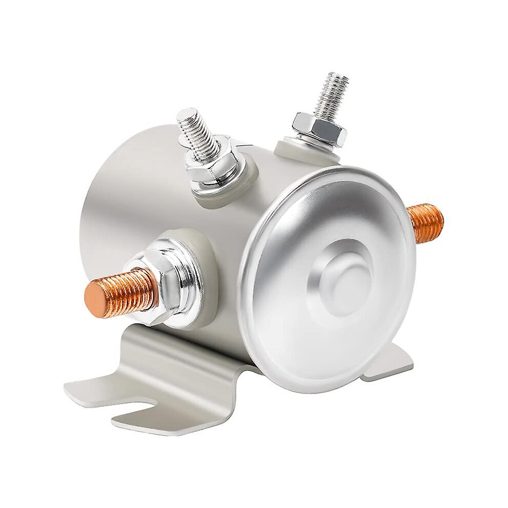 24 Volt Continuous Duty Solenoid Relay 4-Terminal Max 300A Comtible Withgolf Carts, Winch, Marine Heavy Duty Spst In Rush 24Vdc Replaces 5945-01-516-0 9099488816822