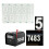 (A- M) License Plate Number Reflective Invisible Digital Sticker 5