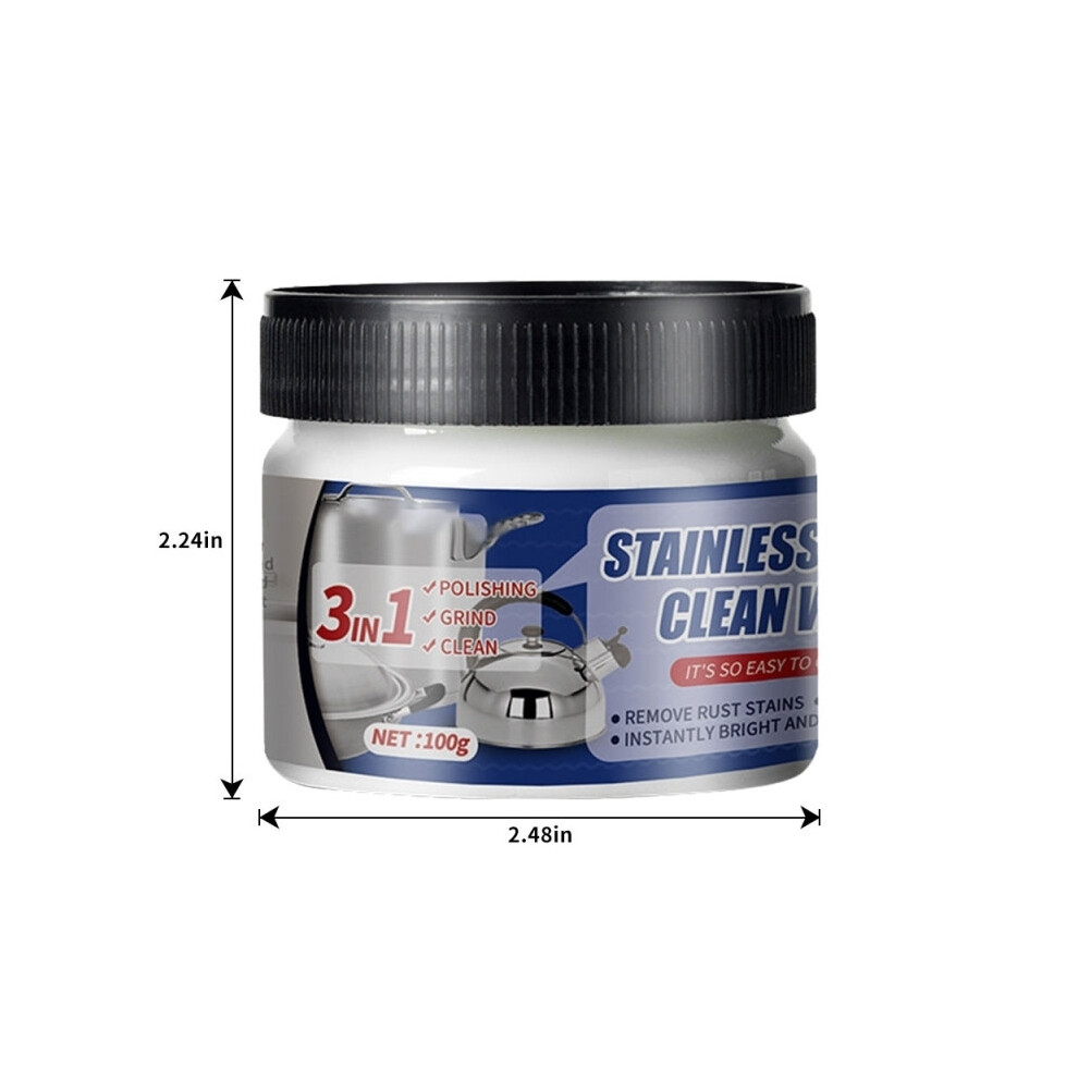 Magical Nano-Technology Stainless Steel Cleaning Paste,cleaning Wax
