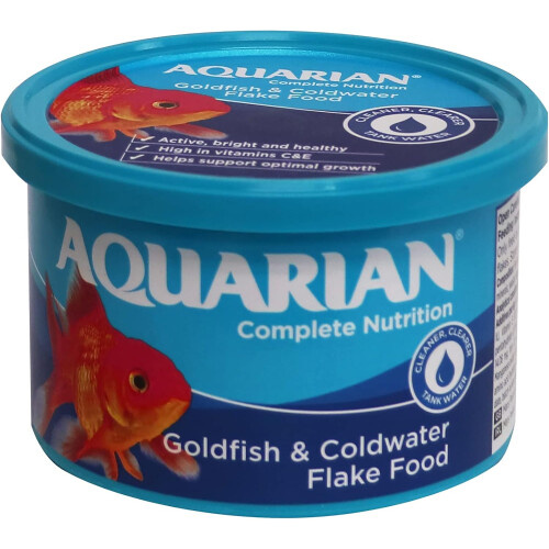 Aquarian Aquarian Goldfish Food Flakes, 50g