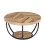 Tribesigns Tribesigns Round Coffee Table, Industrial 2-Tier Circle Coffee Table 2