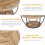 Tribesigns Tribesigns Round Coffee Table, Industrial 2-Tier Circle Coffee Table 12