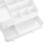 Living And Home Large Cosmetic Organizer Makeup Storage with Drawers White 5