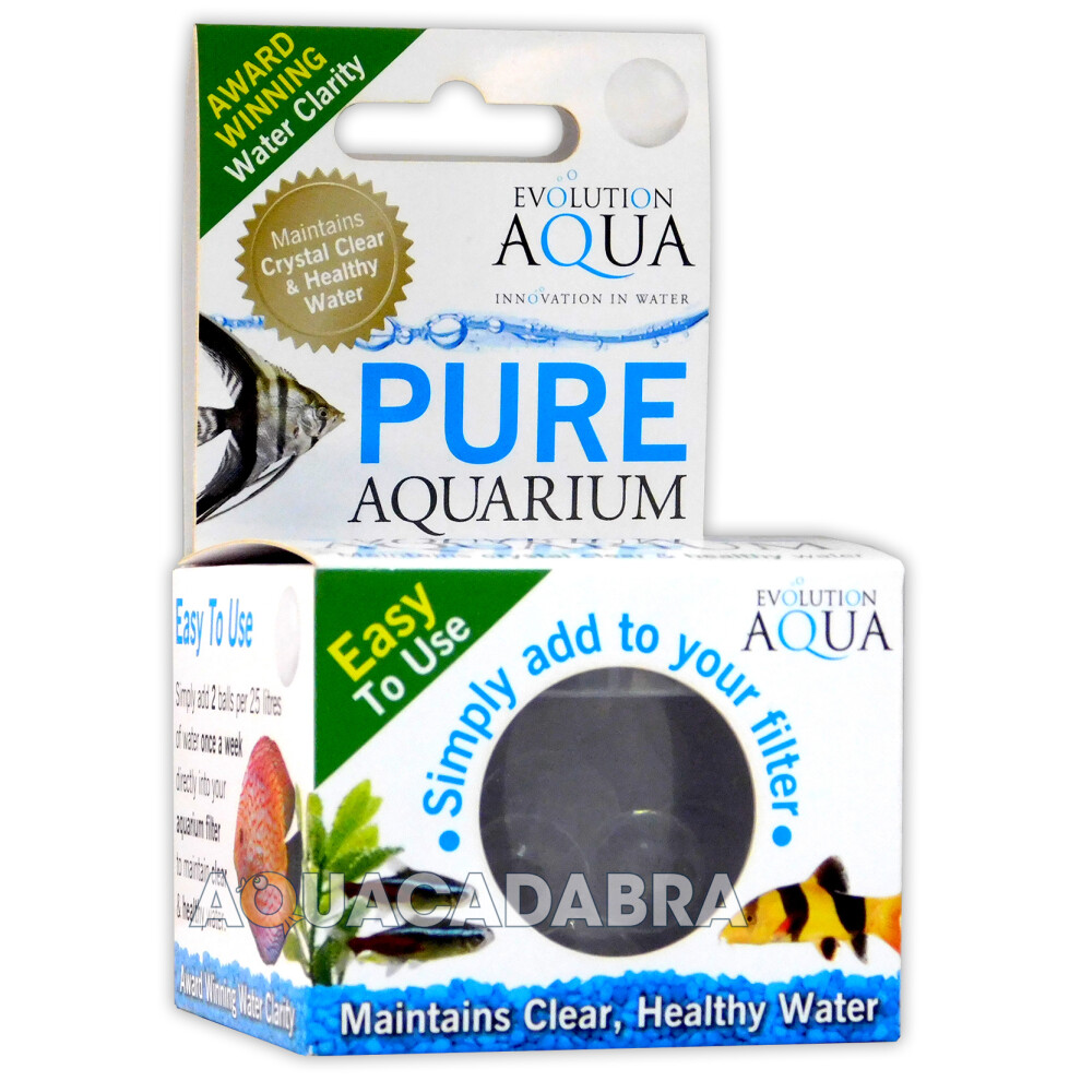 Evolution Aqua Pure Aquarium Balls 25 Clear Water Filter Fish Tank Treatment