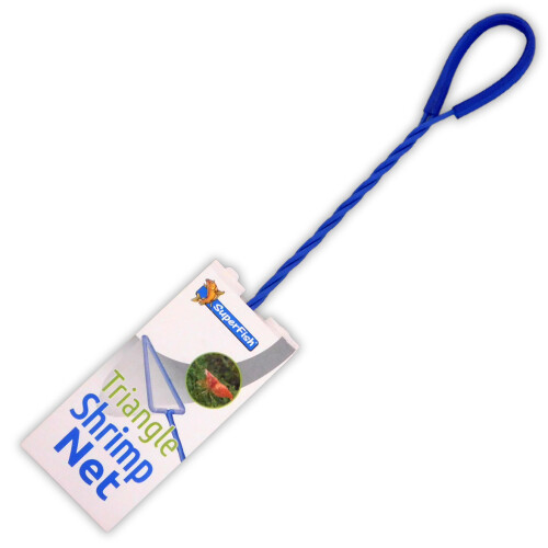 SuperFish Superfish Triangle Shrimp Net Catch Small Fish Inspection Transfer Aquarium Tank