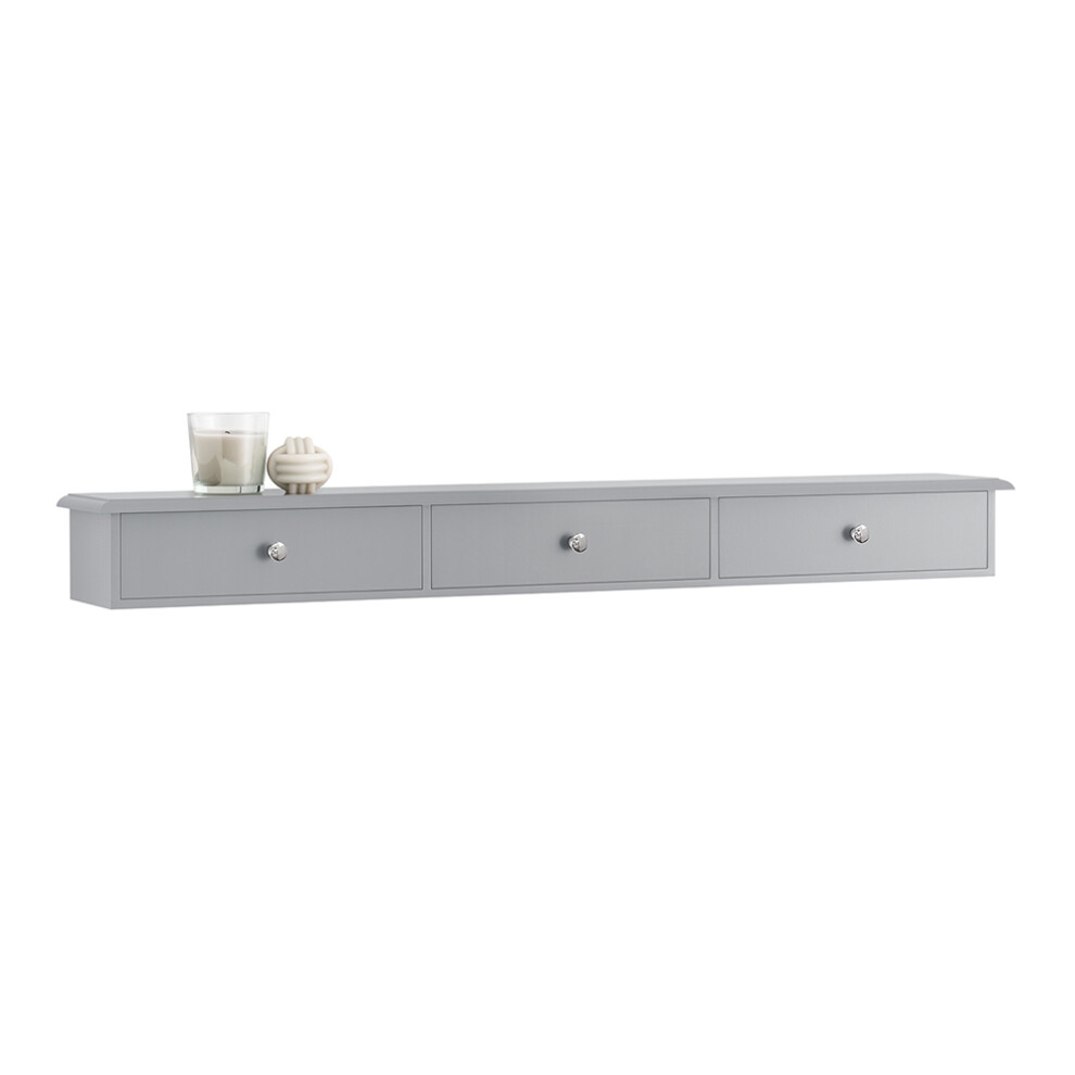 SoBuy FRG43-L-HG, Wall Shelf Floating Shelf Wall Storage Unit