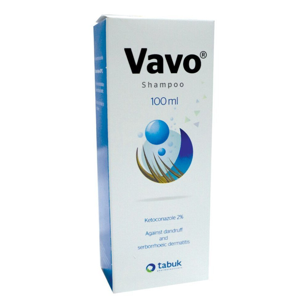Vavo Shampoo For Treatment Dandruff & Seborrheic Dermatitis 100ml 2