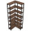 Tribesigns Tribesigns Corner Bookshelf, 7-Tier Industrial Corner Bookcase 7