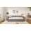 3FT Single Bed 90x190cm, Bottom with Bed 90x190cm, Linen, Grey 8