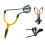 (Mid Range Orange Catapult) Hunter Pro Mid Long Range Catapults Orange - Red 1