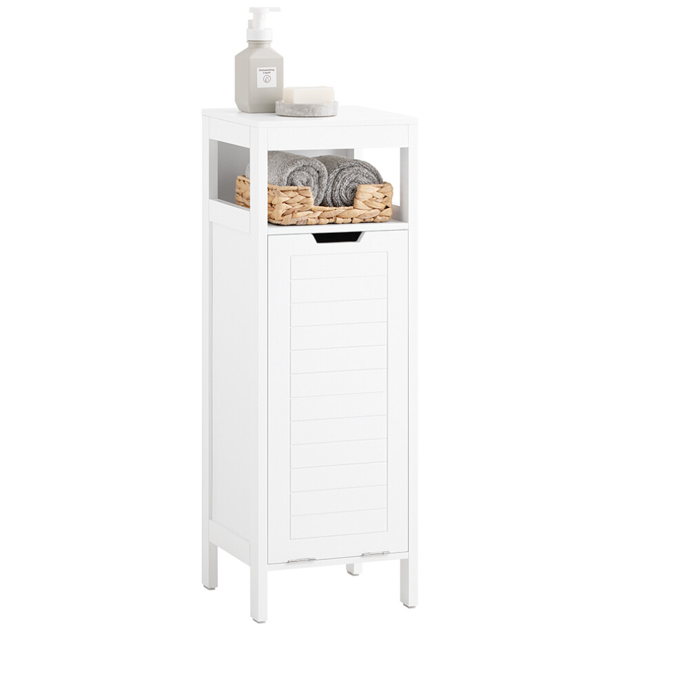 SoBuy BZR122-W, Bathroom Laundry Cabinet Bathroom Cabinet Storage