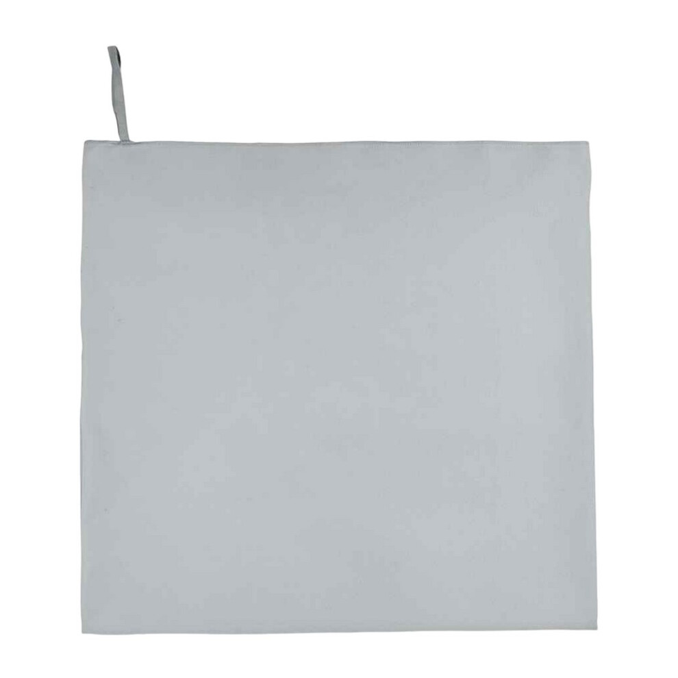 (One Size, Pure Grey) SOLS Atoll 100 Microfibre Bath Sheet-image-OPC-PDYZKDN-NEW