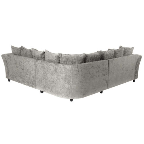 Canterbury Truffle Fabric High Back Corner Sofa 1