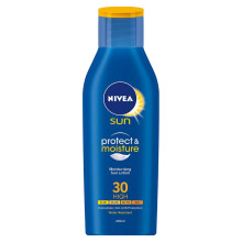 Nivea Sun SPF30 Moisturising Sun Lotion, UVA/UVB Rays Protection, Long Lasting Moisturizing, Quickly Absorbed, Water-resistant, 200ml