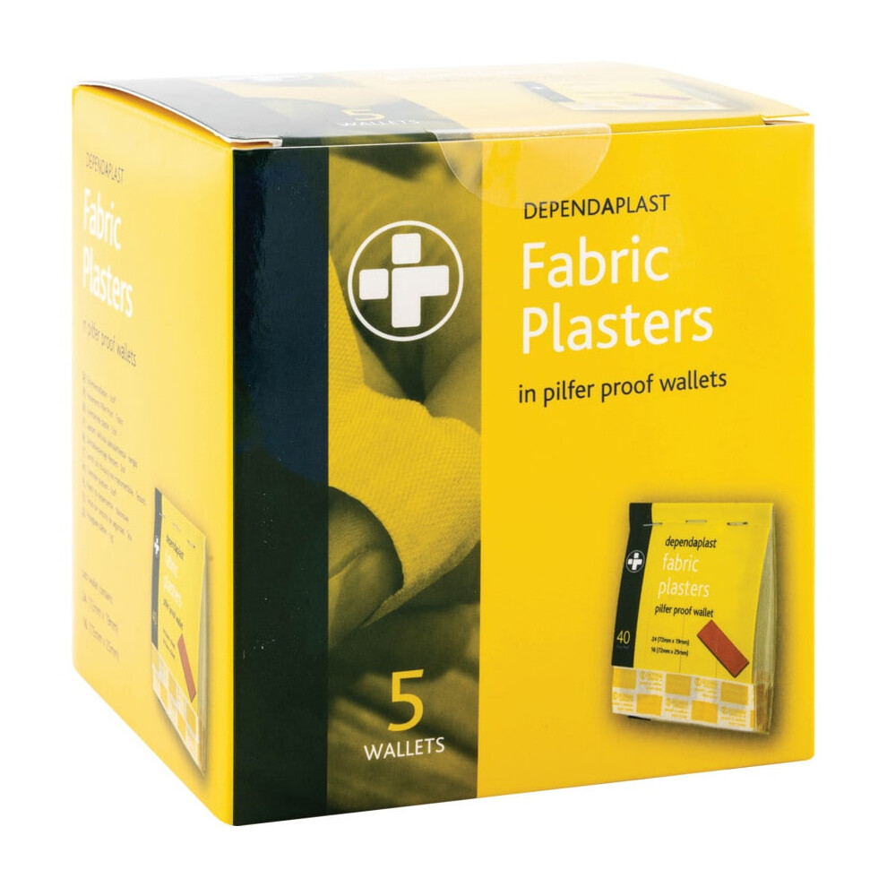 Medikit Fabric Plaster Refill (5 Packs Of 40)