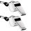 2pc Stainless Steel Whistle & Lanyards Super Loud 9