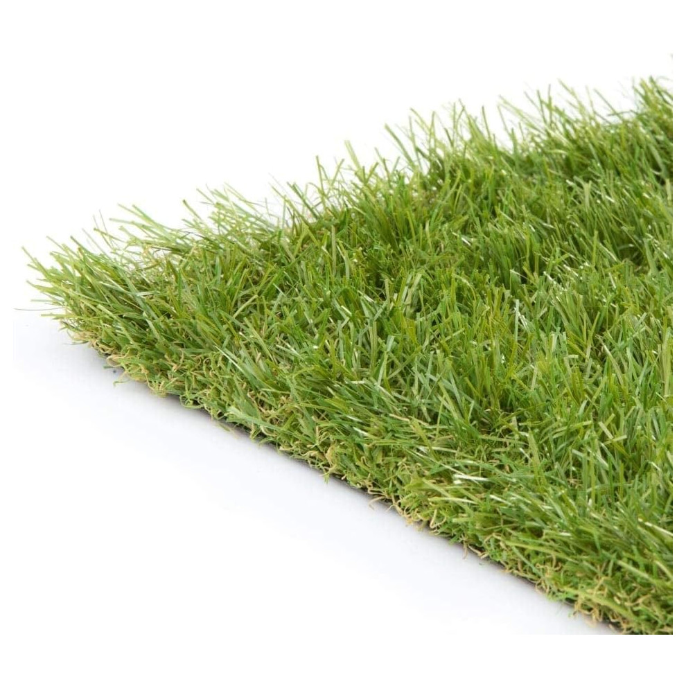 (4m, 6m) 30mm Artificial Grass- Realistic Looking Lawn Turf