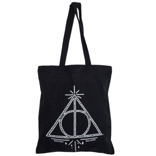 Harry Potter Harry Potter Canvas Tote Bag Deathly Hallows