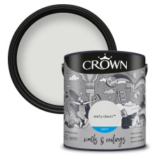 (Early Dawn) Crown Matt Paint Emulsion Walls & Ceilings 2.5L