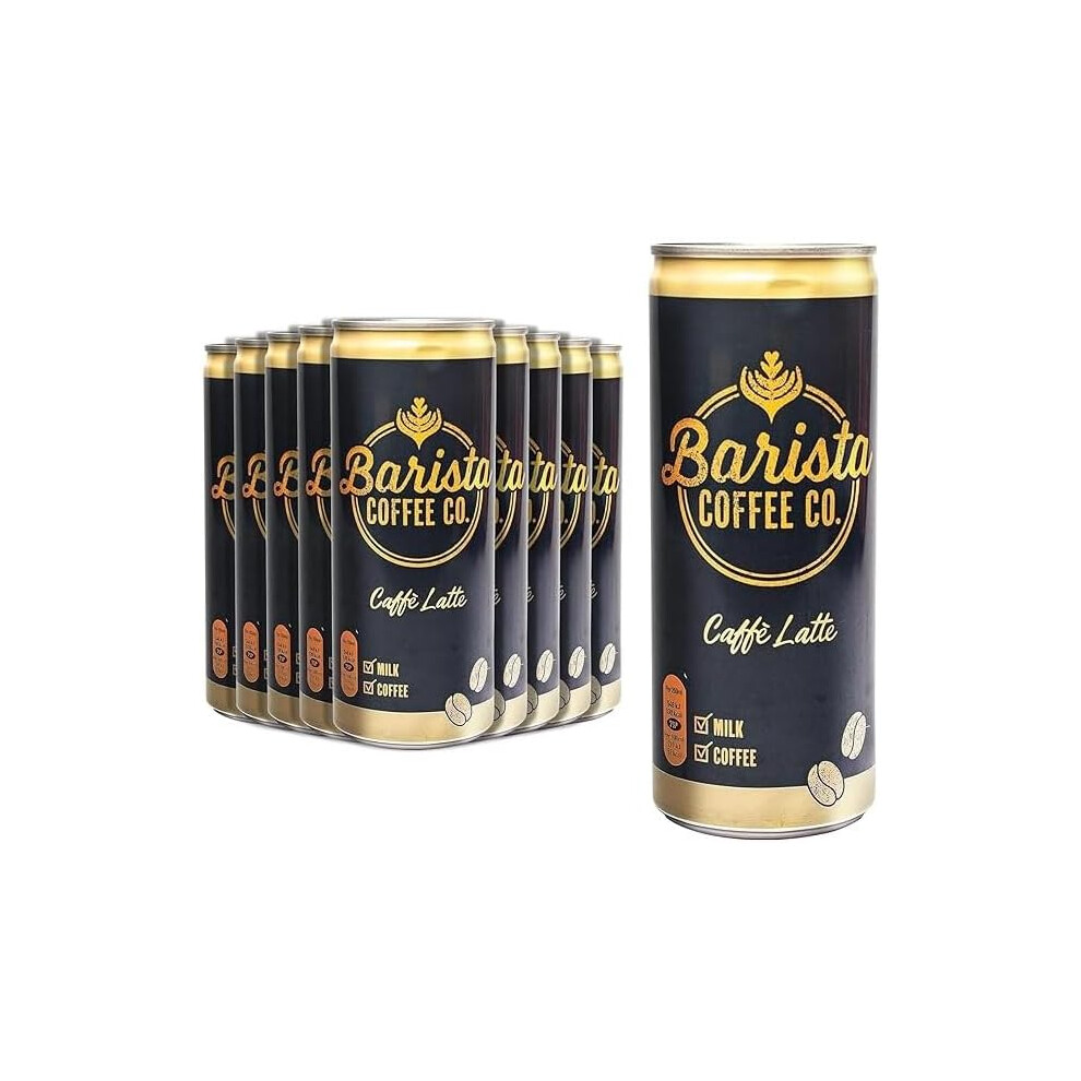 (Pack Of 18) Barista Coffee Medium Roast Latte Iced 250ml