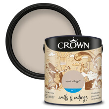 (East Village) Crown Matt Paint Emulsion Walls & Ceilings 2.5L