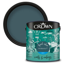 (Endeavour) Crown Matt Paint Emulsion Walls & Ceilings 2.5L