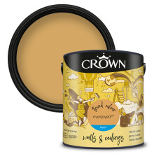(Overjoyed) Crown Matt Paint Emulsion Walls & Ceilings 2.5L