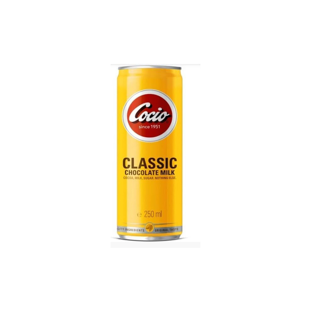 ( Pack Of 12) COCIO Classic Chocolate Milk Can 250ml