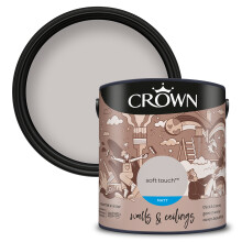 (Soft Touch) Crown Matt Paint Emulsion Walls & Ceilings 2.5L