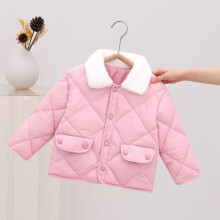 (Pink, 1-2Years) Baby Kids Girls Winter Jackets Coat Warm Fleece UK