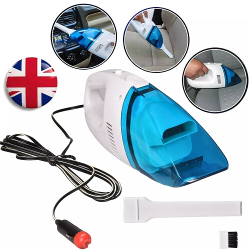 True Face Car Vacuum Cleaner Portable Handheld 12V Powerful Suction Sofa Clean