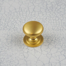 (42mm Knob) Dark Brass Cabinet Cup Handle & Matching Knobs