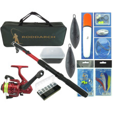 Roddarch/Hunter Pro Junior Travel Sea Fishing Kit Set