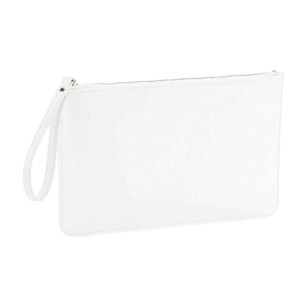 (One Size, Soft White) BagBase Boutique Accessory Pouch