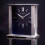 William Widdop Silver Mantel Clock Navy Dial - Rectangular, Quartz Movement, Glass Panel, Roman 12/6 Numerals, Gift Box - W2941 3