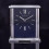 William Widdop Silver Mantel Clock Navy Dial - Rectangular, Quartz Movement, Glass Panel, Roman 12/6 Numerals, Gift Box - W2941 4