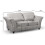 Canterbury Truffle Fabric 2 Seater Sofa 3