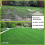 (5m, 5m) 20mm Artificial Grass- Realistic Looking Lawn Turf 8