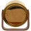 WM.Widdop. Gold Mantel Clock On Stand - W2942 5